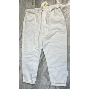 NWT GB Dillard's Junior Girl's White Jeans Size 17